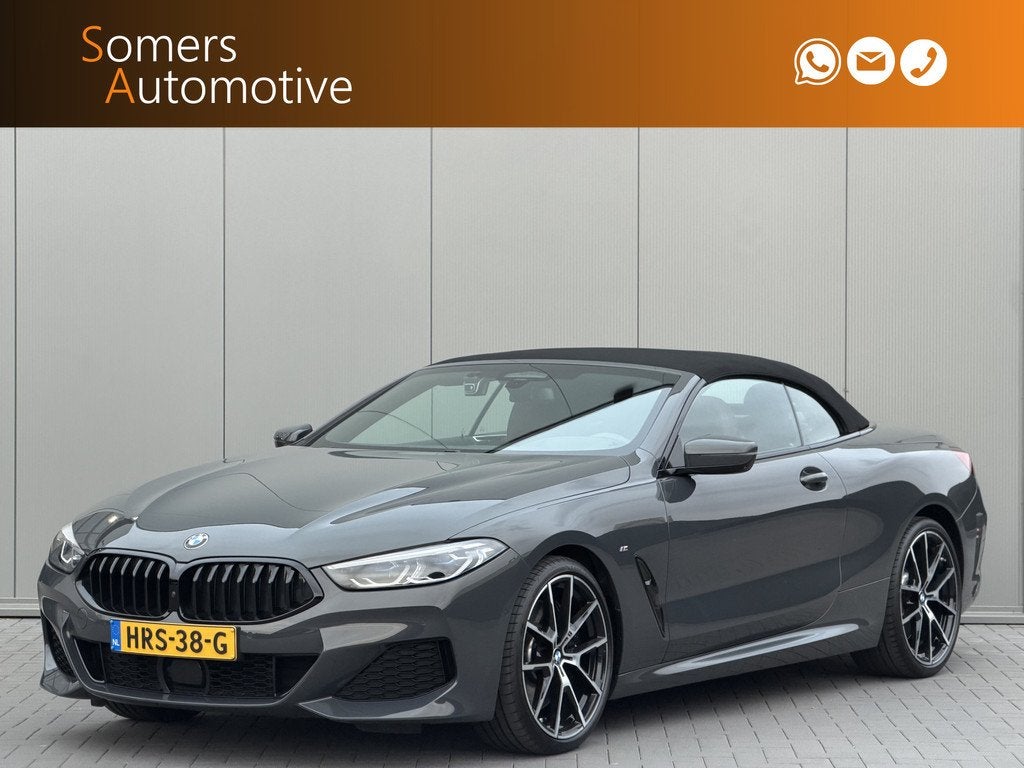 BMW 8 Serie 840i xDrive M Sport High Executive | Soft Close, Gebruikt, Euro 6, Cabriolet, Leder