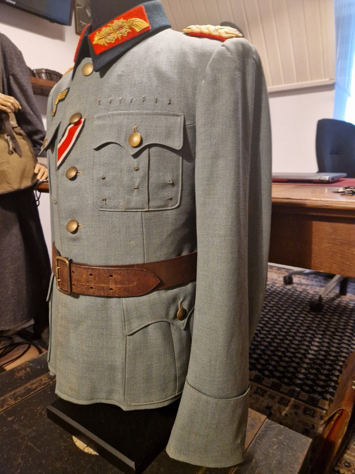 Generaal majoors zomerjasje, Ophalen of Verzenden, Duitsland, Kleding of Schoenen