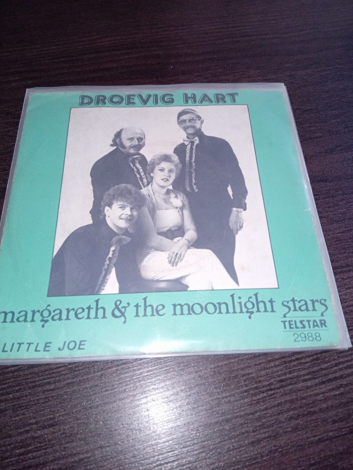 Margareth & The Moonlight Stars - Droevig Hart / Little Joe, Cd's en Dvd's, Gebruikt, 7 inch, Ophalen of Verzenden, EP
