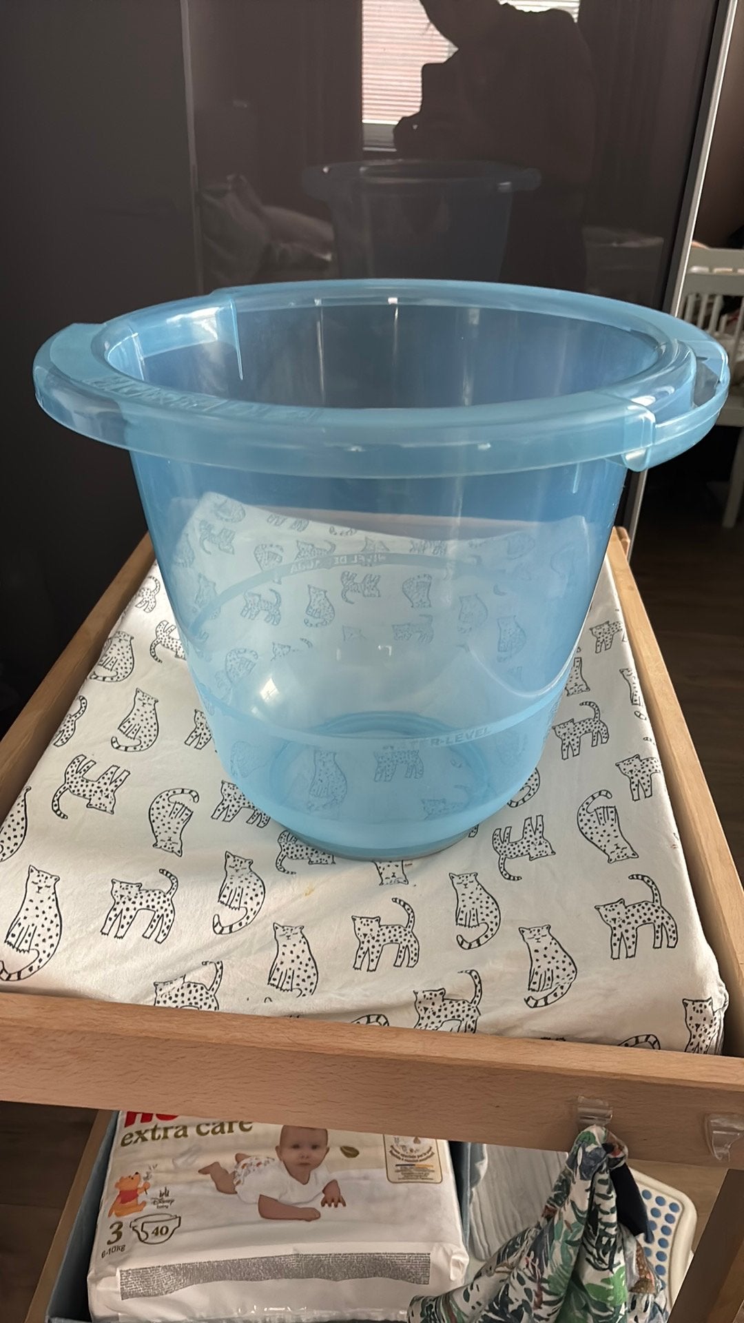 Tummy tub lichtblauwe, Ophalen of Verzenden, Zo goed als nieuw, Tummy Tub