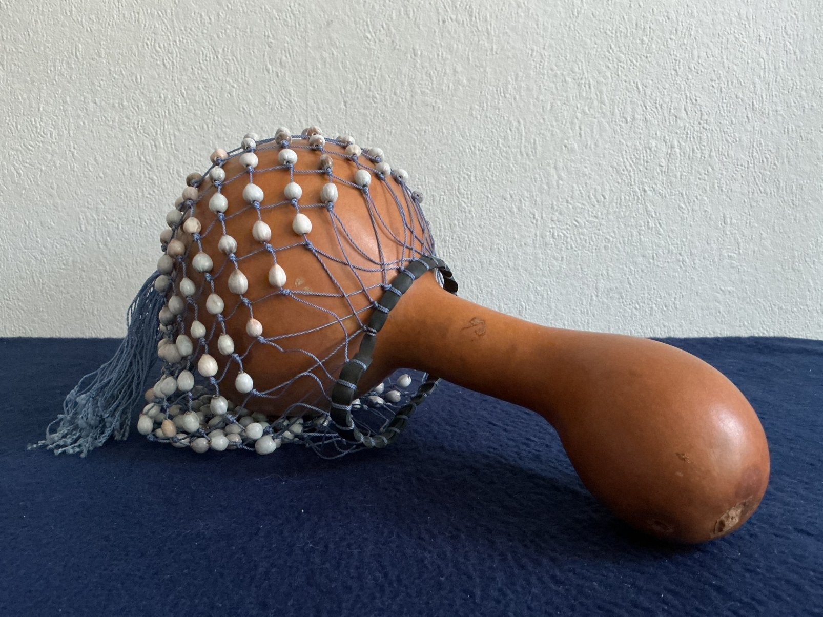 Shekere percussie instrument, Muziek en Instrumenten, Ophalen of Verzenden, Zo goed als nieuw