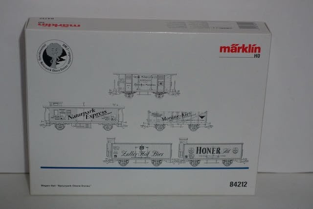 Märklin H0 84212 Wagen-Set „Naturpark Obere Donau“ der K.W., Hobby en Vrije tijd, Modeltreinen | H0, Nieuw, Wagon, Wisselstroom
