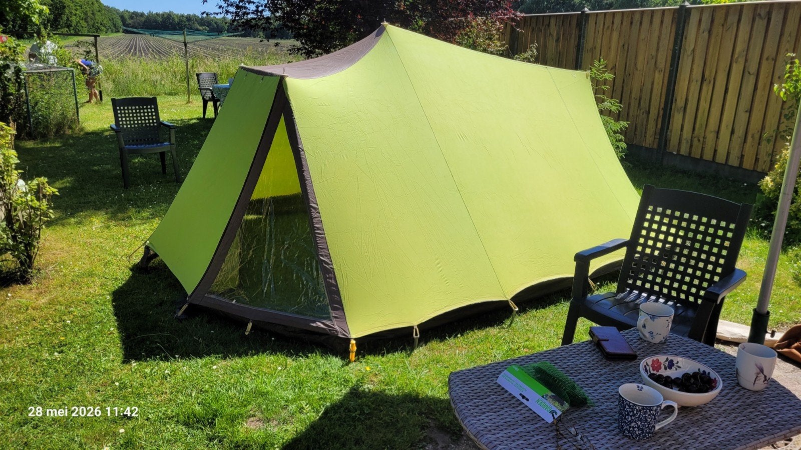 Walker stormtent Alaska 2/3p. Doe 'n goed bod., Caravans en Kamperen, Ophalen of Verzenden, Gebruikt