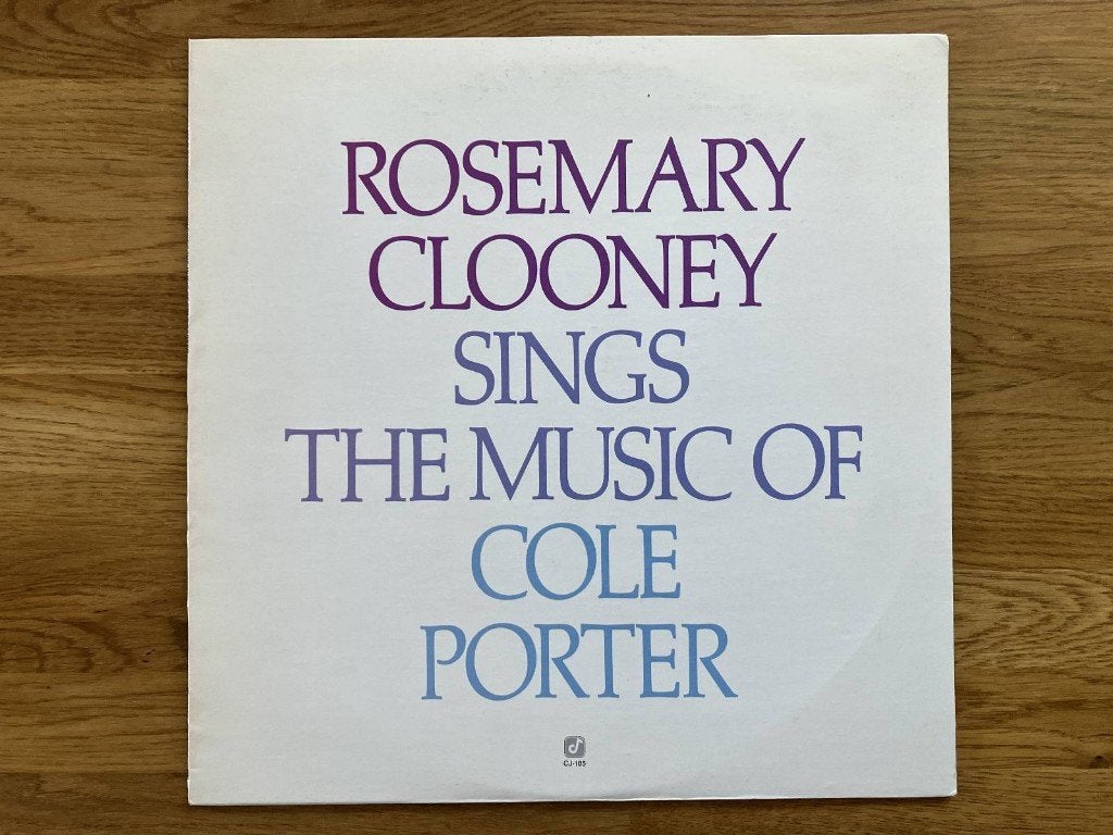 Rosemary Clooney / Rosemary Clooney Sings The Music Of Col, Cd's en Dvd's, Vinyl | Jazz en Blues, 1980 tot heden, Ophalen of Verzenden
