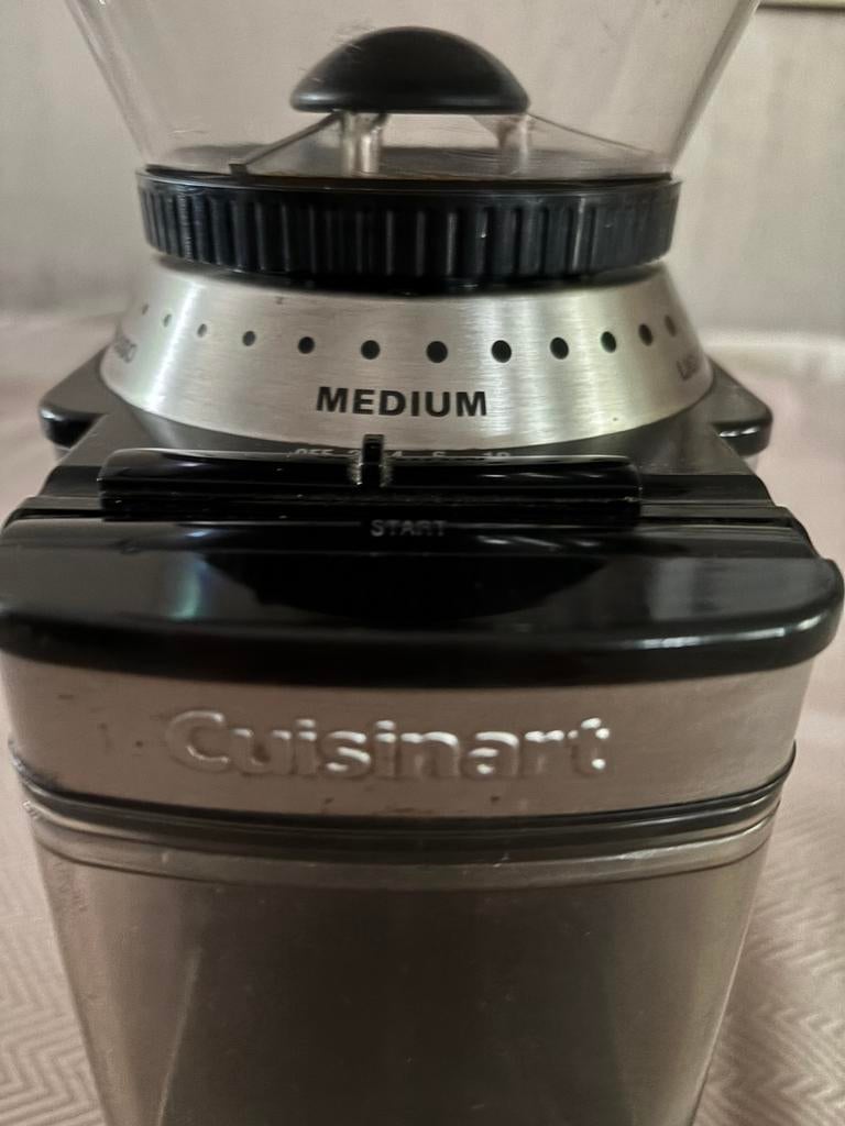 Cuisinart Elektrische Koffiemolen - Versgemalen Koffie, Witgoed en Apparatuur, Ophalen of Verzenden, Gebruikt, Overige modellen