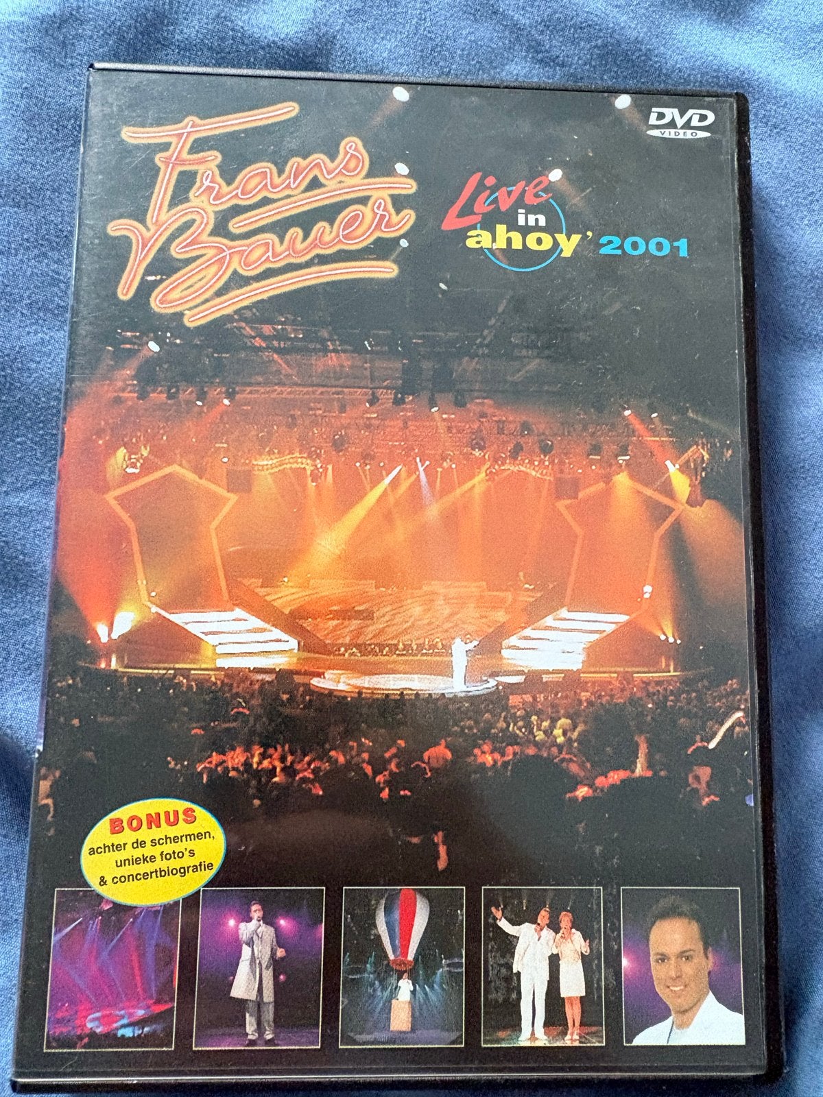 Frans Bauer - Live in Ahoy' 2001 DVD, Alle leeftijden, Concert, Gebruikt, Bonusmateriaal