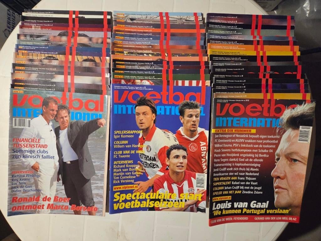 Voetbal International complete jaargangen 1992 - 2021, Boeken, Ophalen of Verzenden, Gelezen, Sport en Vrije tijd