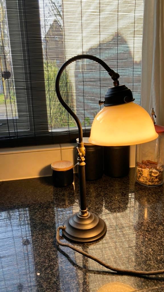 Burealamp, Ophalen of Verzenden, Zo goed als nieuw, Minder dan 50 cm