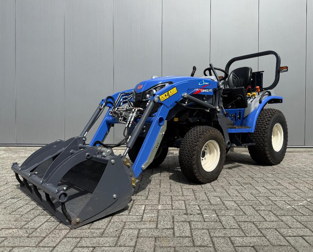 Iseki TM4270 HST - Jong gebruikt - 20 uur - Marge - Kenteken, Zakelijke goederen, Machines en Bouw | Kranen en Graafmachines, Verzenden