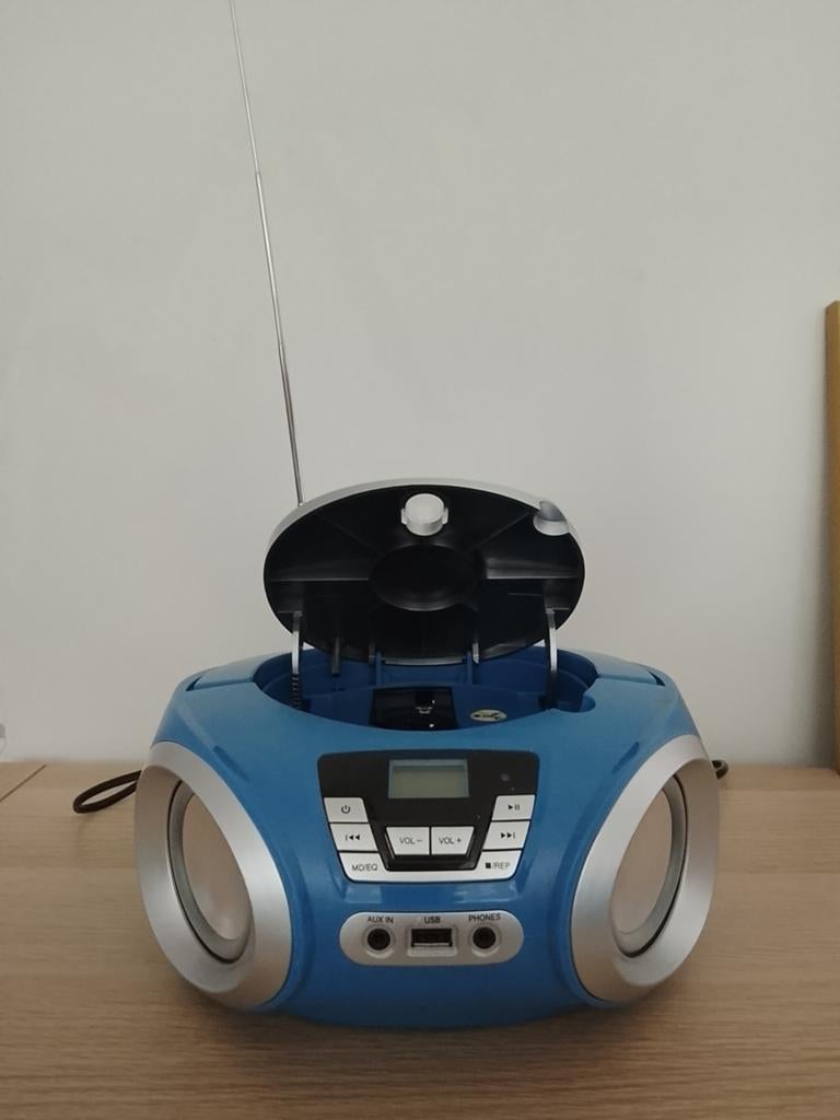 Cyberlux CD-speler met radio en USB/AUX-ingang, Audio, Tv en Foto, Radio's, Ophalen of Verzenden, Gebruikt, Radio, Met cd-speler