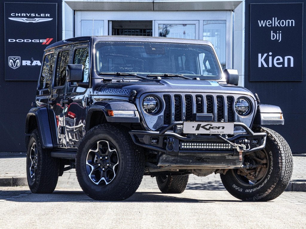 Jeep Wrangler Unlimited 4xe 380 Rubicon | Sun roof | Elektri, Auto's, Jeep, Automaat, 1508 kg, Stof, Euro 6