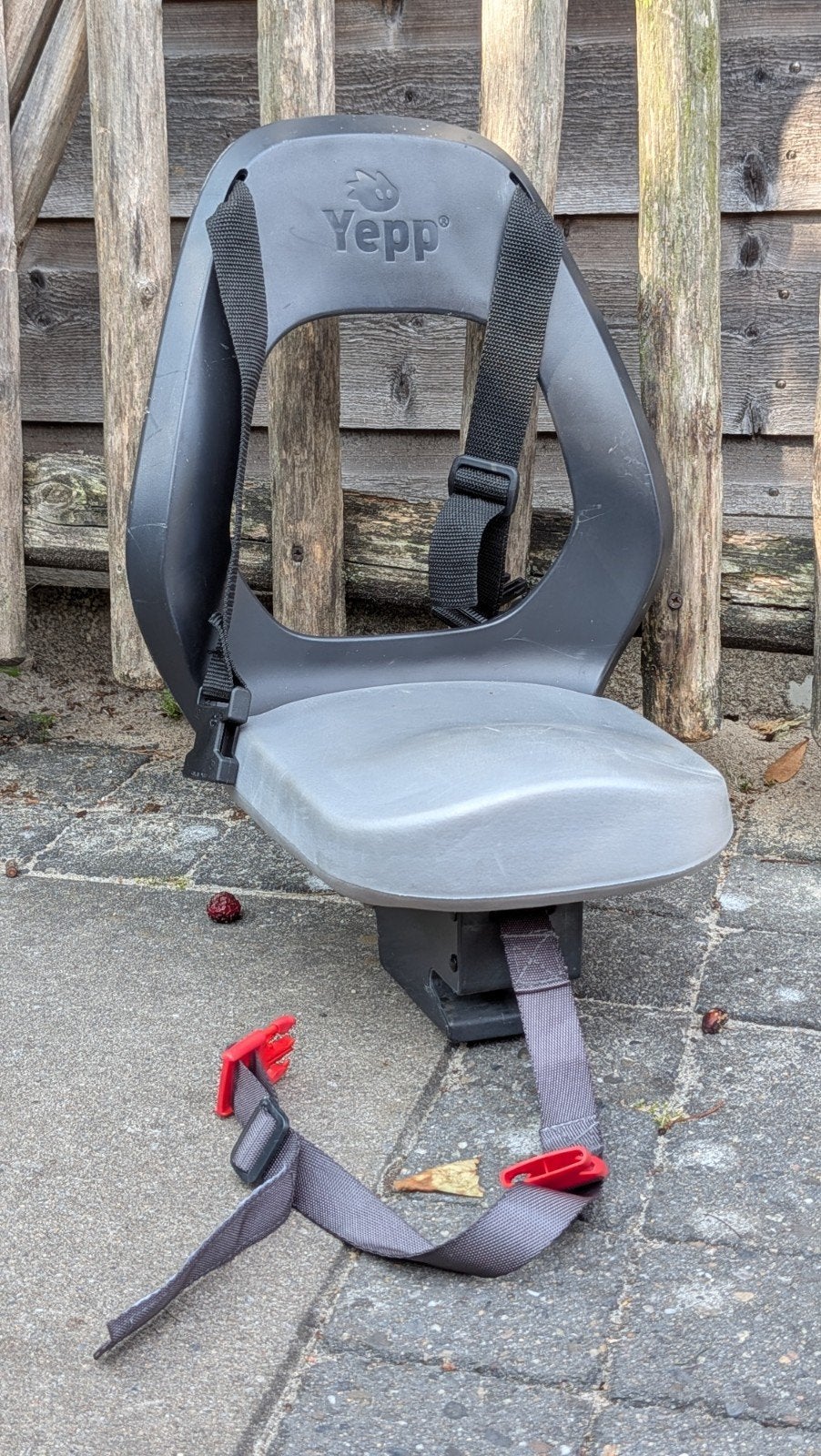 Yepp Junior zitje, Fietsen en Brommers, Fietsaccessoires | Fietsstoeltjes, Achterzitje, Gebruikt, Yepp, 15 t/m 36 kg