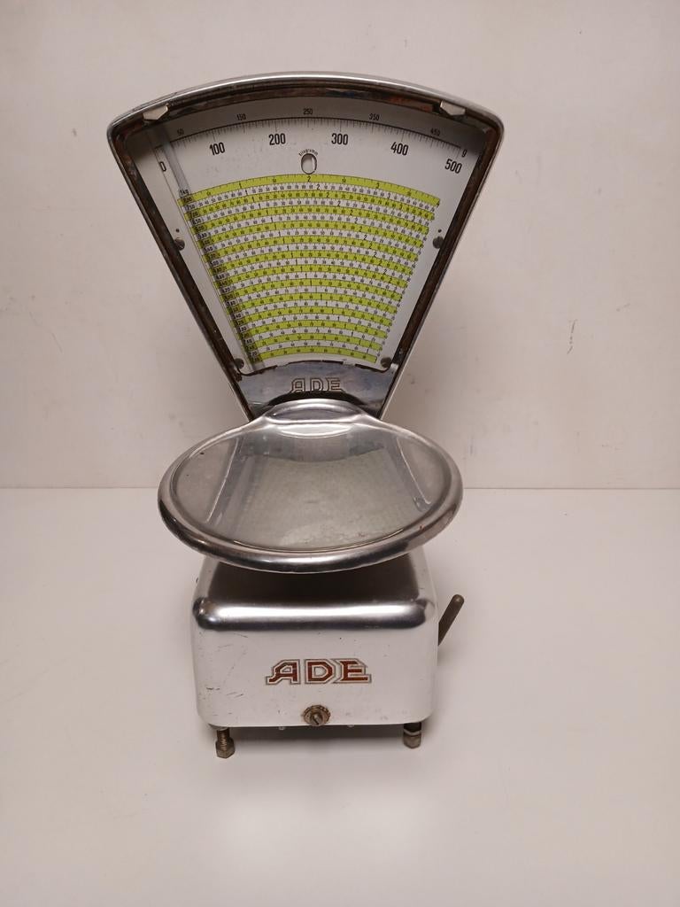 Vintage weegschaal Ade rvs antieke winkel bascule weegschaal, Ophalen