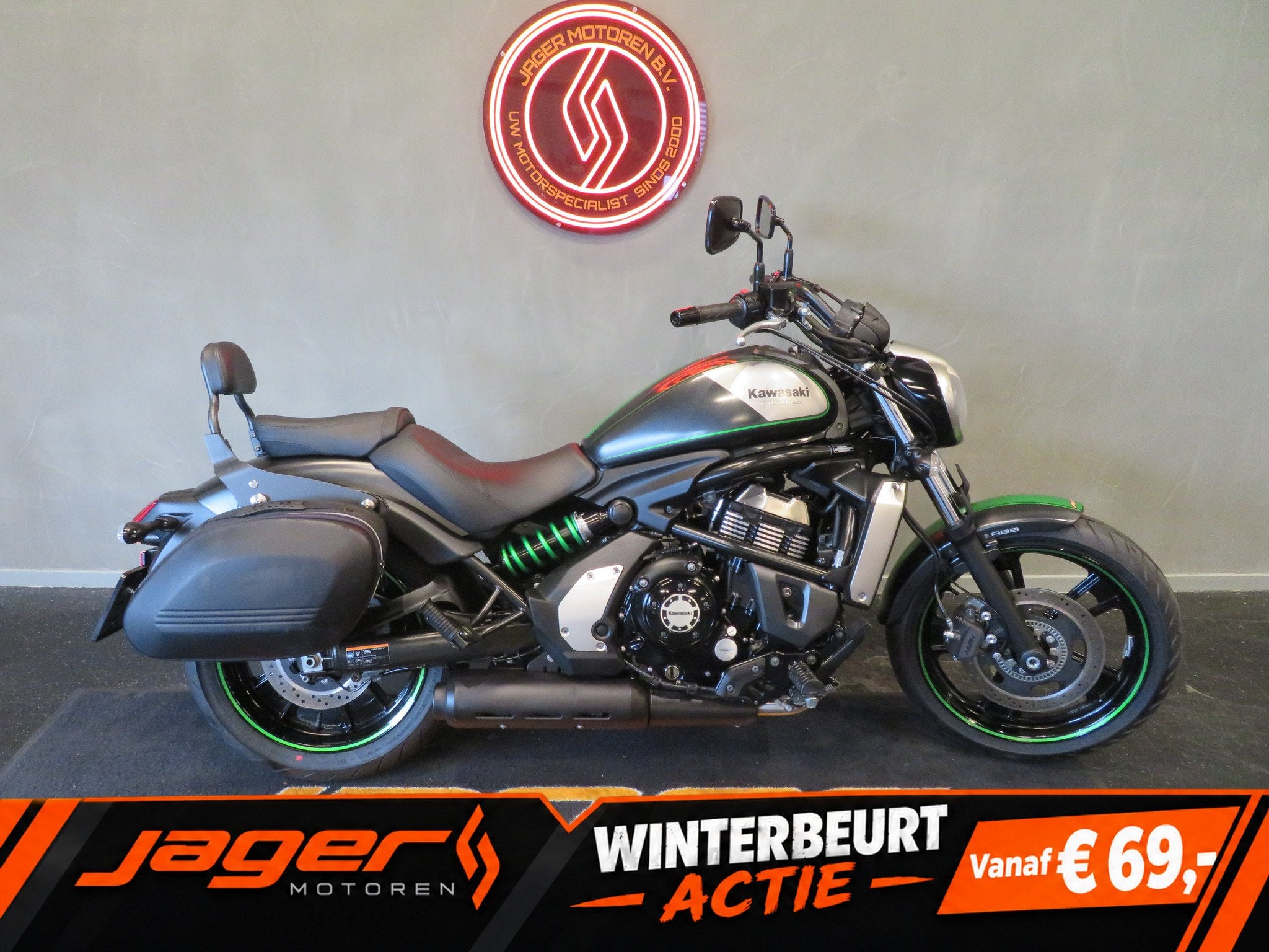 Kawasaki VULCAN 650 S PERFECT! TASSEN (bj 2016), Chopper, 650 cc, Gebruikt, Bedrijf