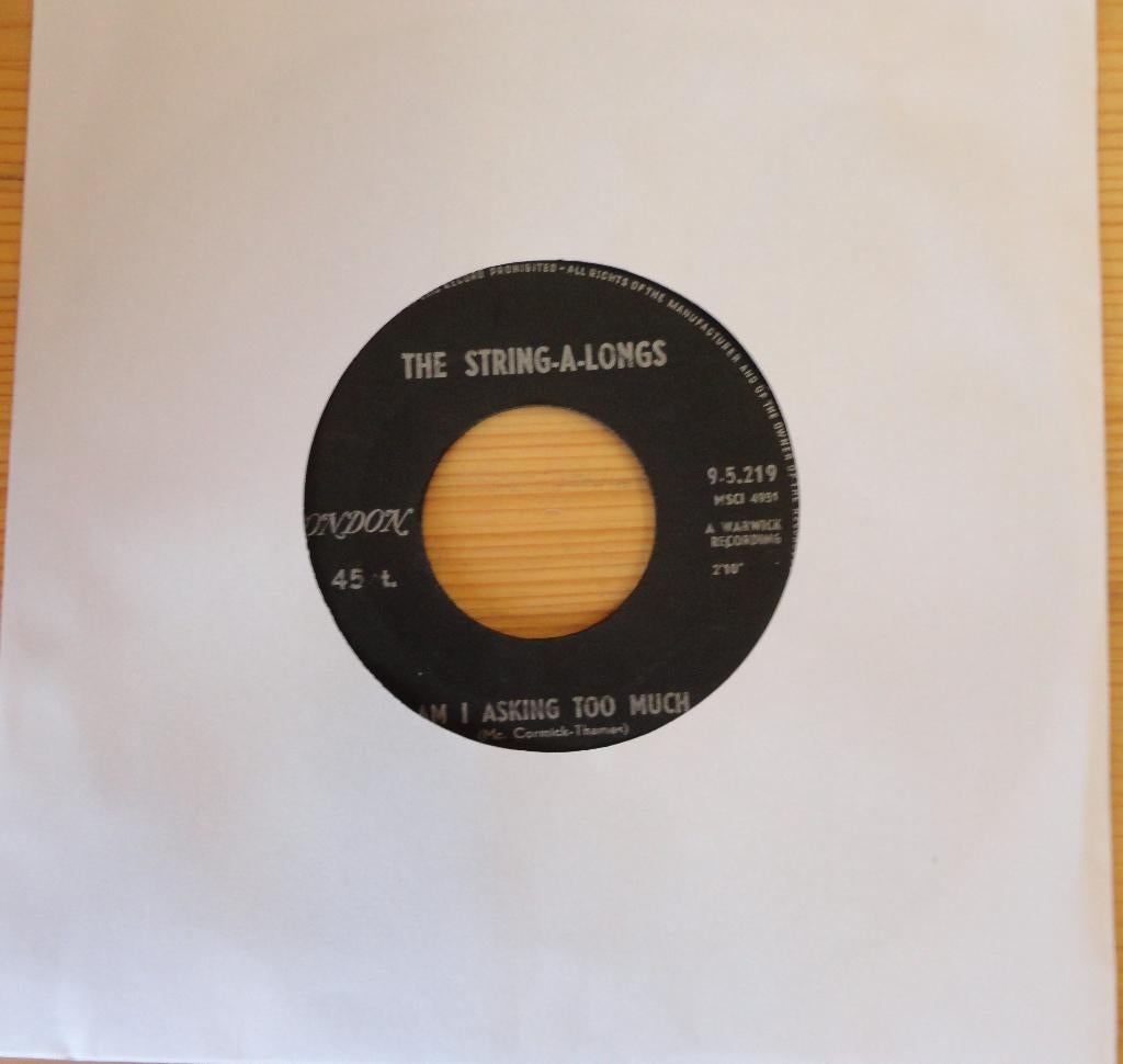 The String-A-Longs > Wheels, Gebruikt, 7 inch, Single, Ophalen of Verzenden