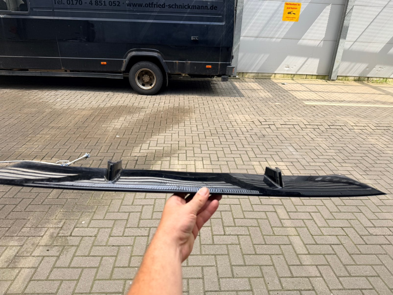Audi rs6 front splitter oem, Ophalen of Verzenden