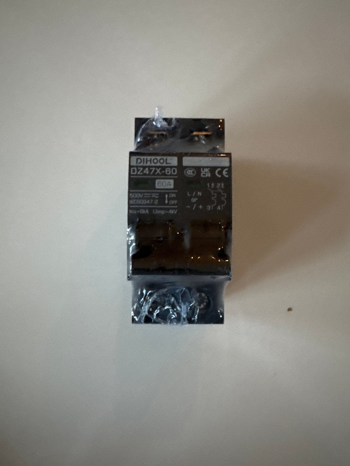 Hoofdschakelaar groepenkast 63 ampere, Ophalen of Verzenden, Nieuw, Overige merken, Installatieautomaat