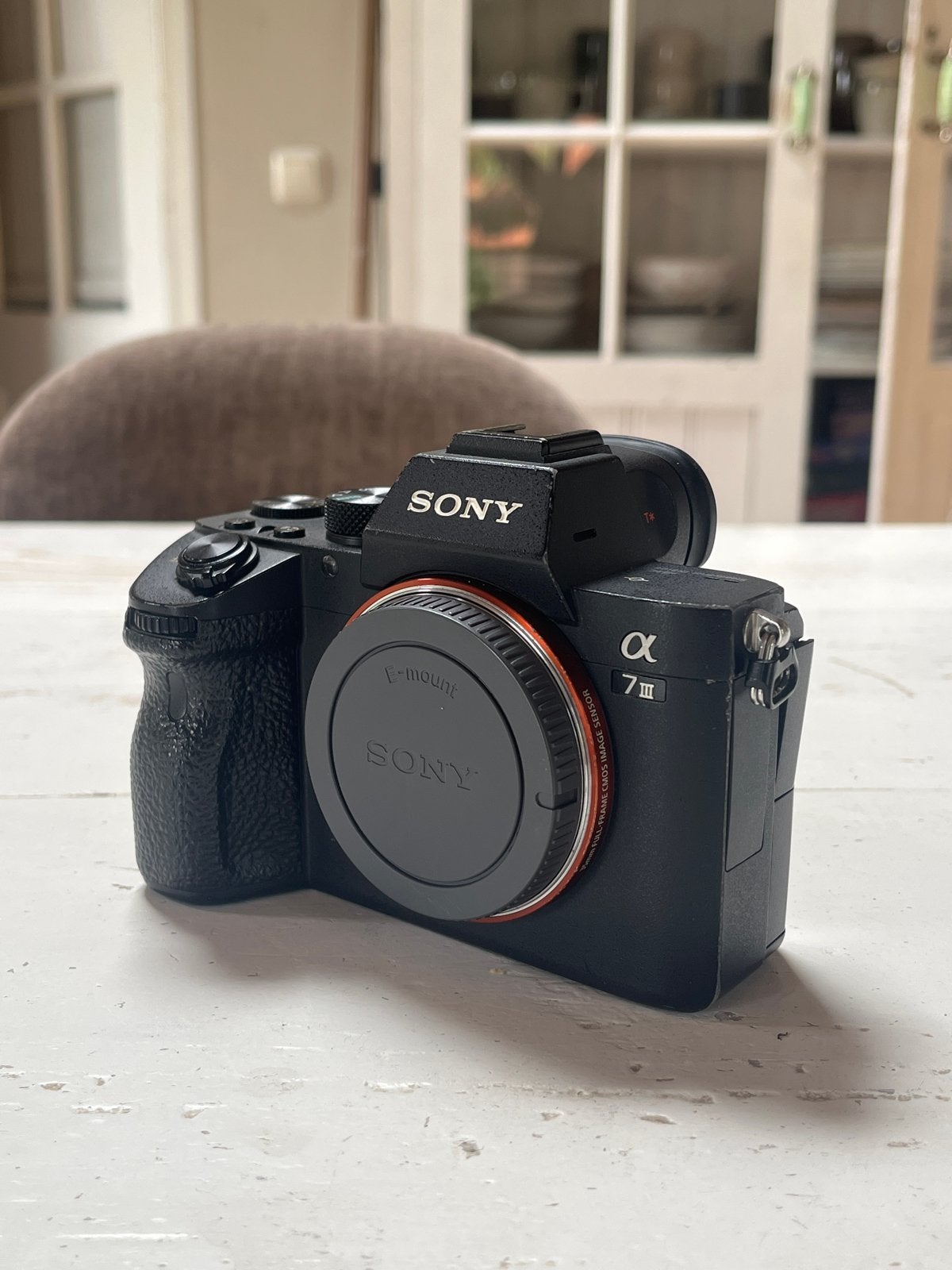 Sony Alpha A7 III Systeemcamera, 3 accu's, Audio, Tv en Foto, Fotocamera's Digitaal, Gebruikt, Verzenden, Accu, Sony