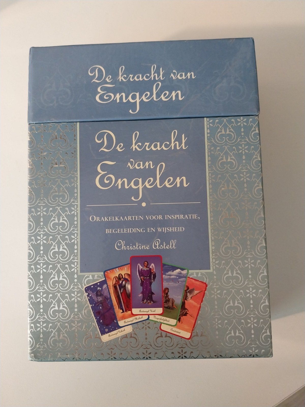 Engelenkaarten, Orakelkaarten, christine astell, Ophalen of Verzenden, Zo goed als nieuw, Tarot of Kaarten leggen, Overige typen