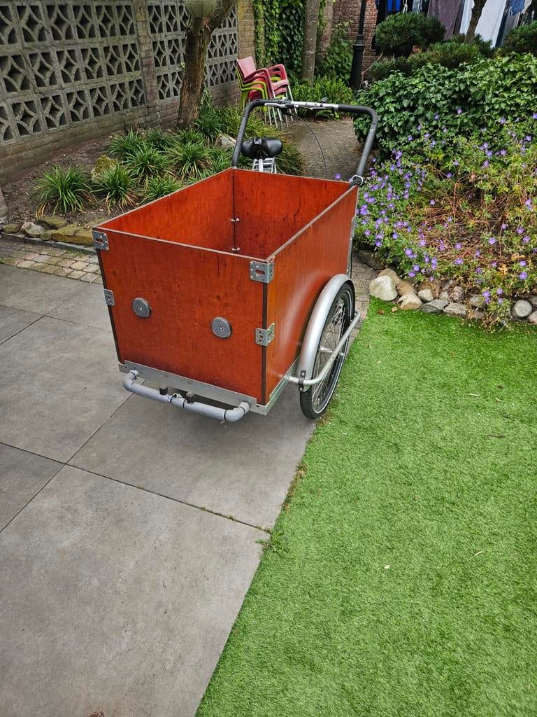 Bakfiets met uitneembare voorplaat, Fietsen en Brommers, Fietsen | Bakfietsen, Ophalen, Gebruikt, Goederen, Overige merken