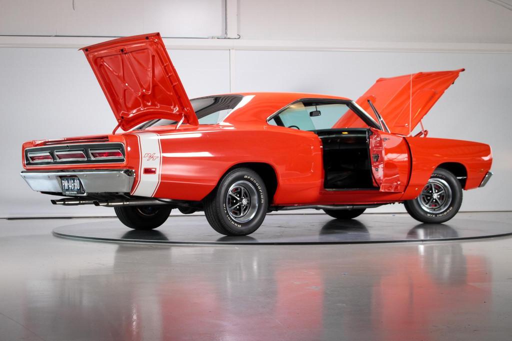 1969 Dodge Coronet R/T 440 | Build Sheet, Automaat, Achterwielaandrijving, Zwart, Leder
