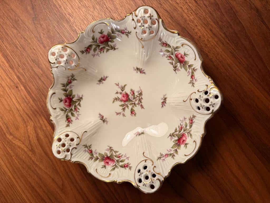 Rosenthal Moliere Moodrose schaal 20cm, Antiek en Kunst, Ophalen of Verzenden