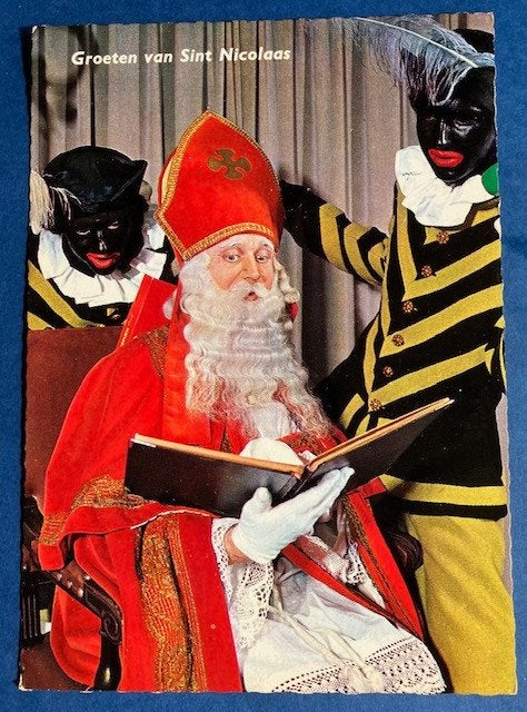 Sinterklaas wijst zijn Pieten iets aan in het Grote Boek, Ophalen of Verzenden, Zo goed als nieuw