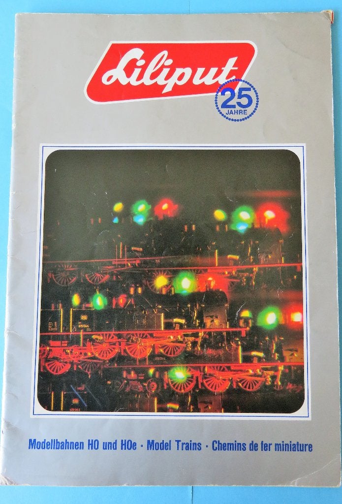 Liliput catalogus 1972/73 voor HO +H0e, Gebruikt, Gelijkstroom, Liliput, Boek, Tijdschrift of Catalogus