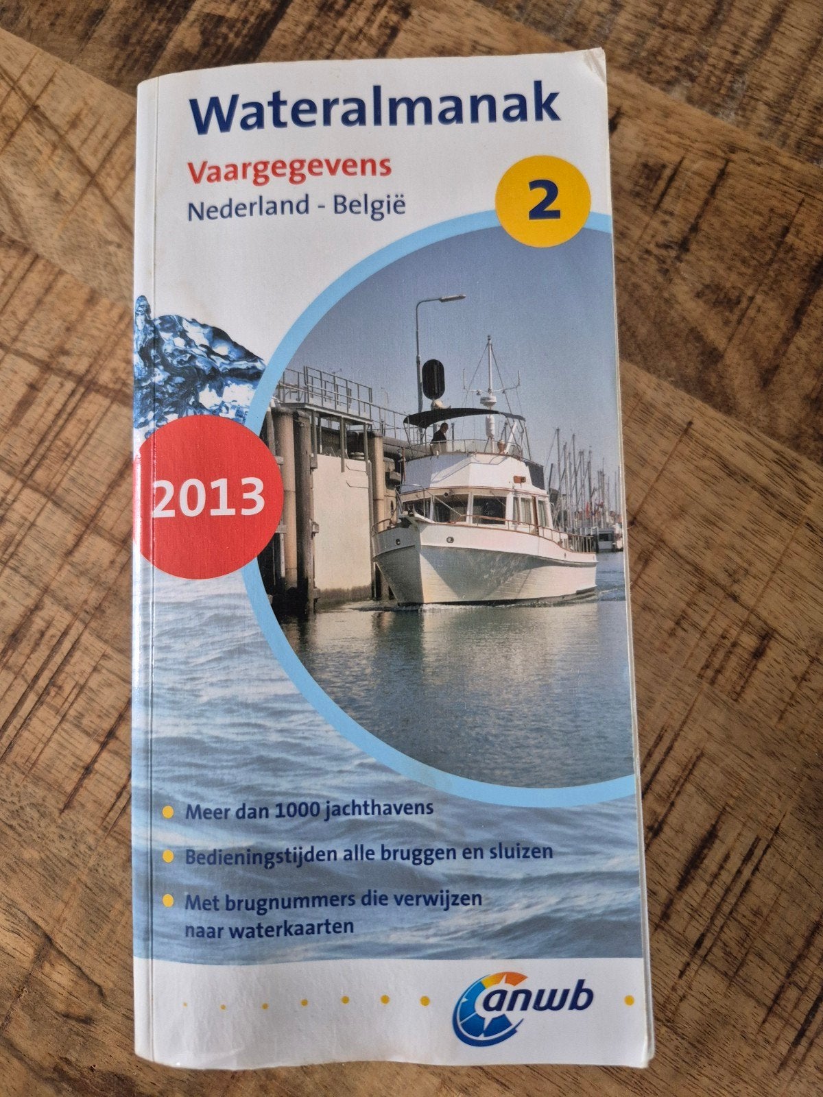 Wateralmanak 2013 - Vaargegevens Nederland - België, Gelezen, 2000 tot heden, Ophalen of Verzenden, Nederland