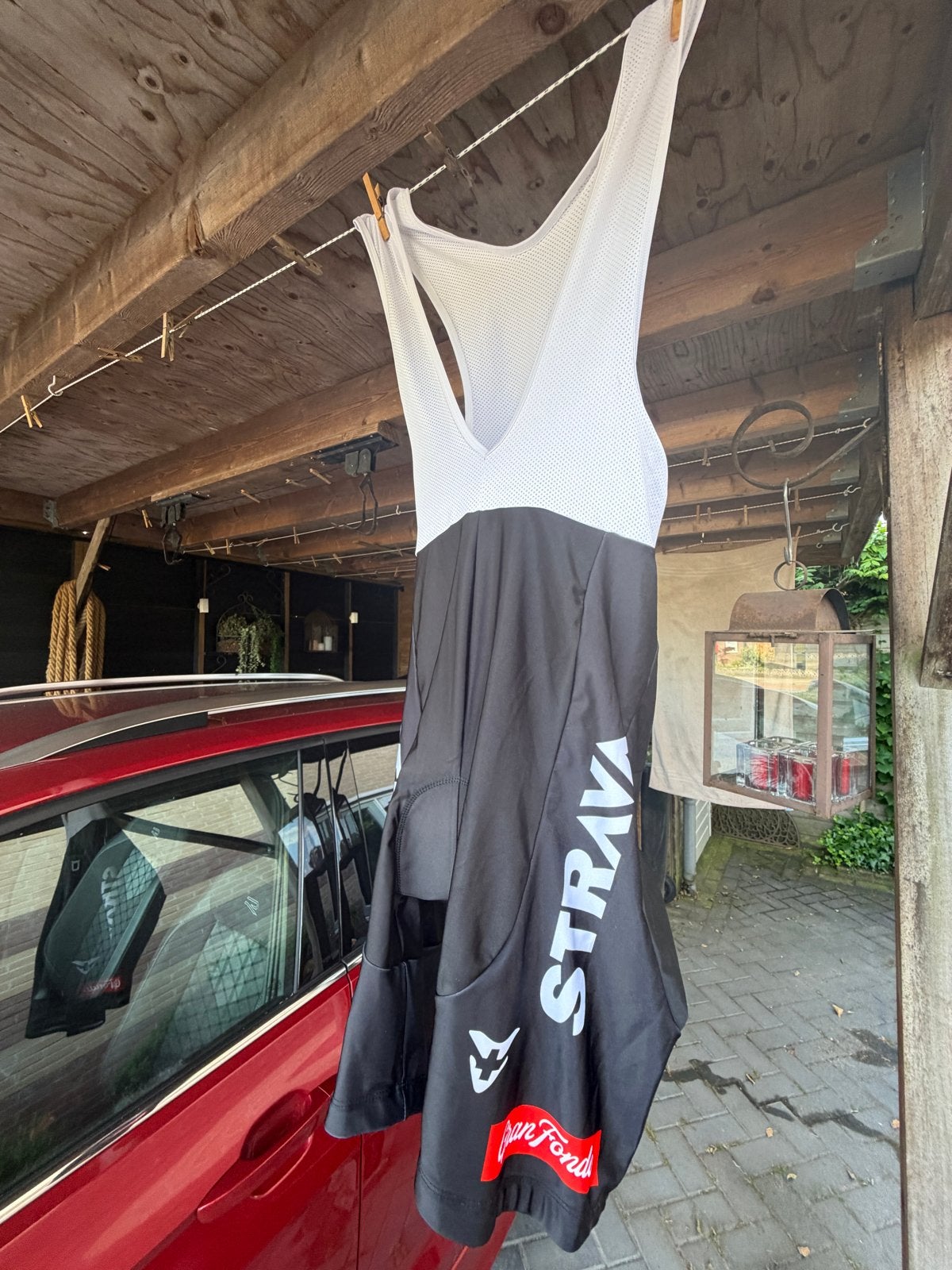 Strava Fietsbroek met Zeem - Maat 4XL, Heren, Nieuw, Overige maten, Onderkleding