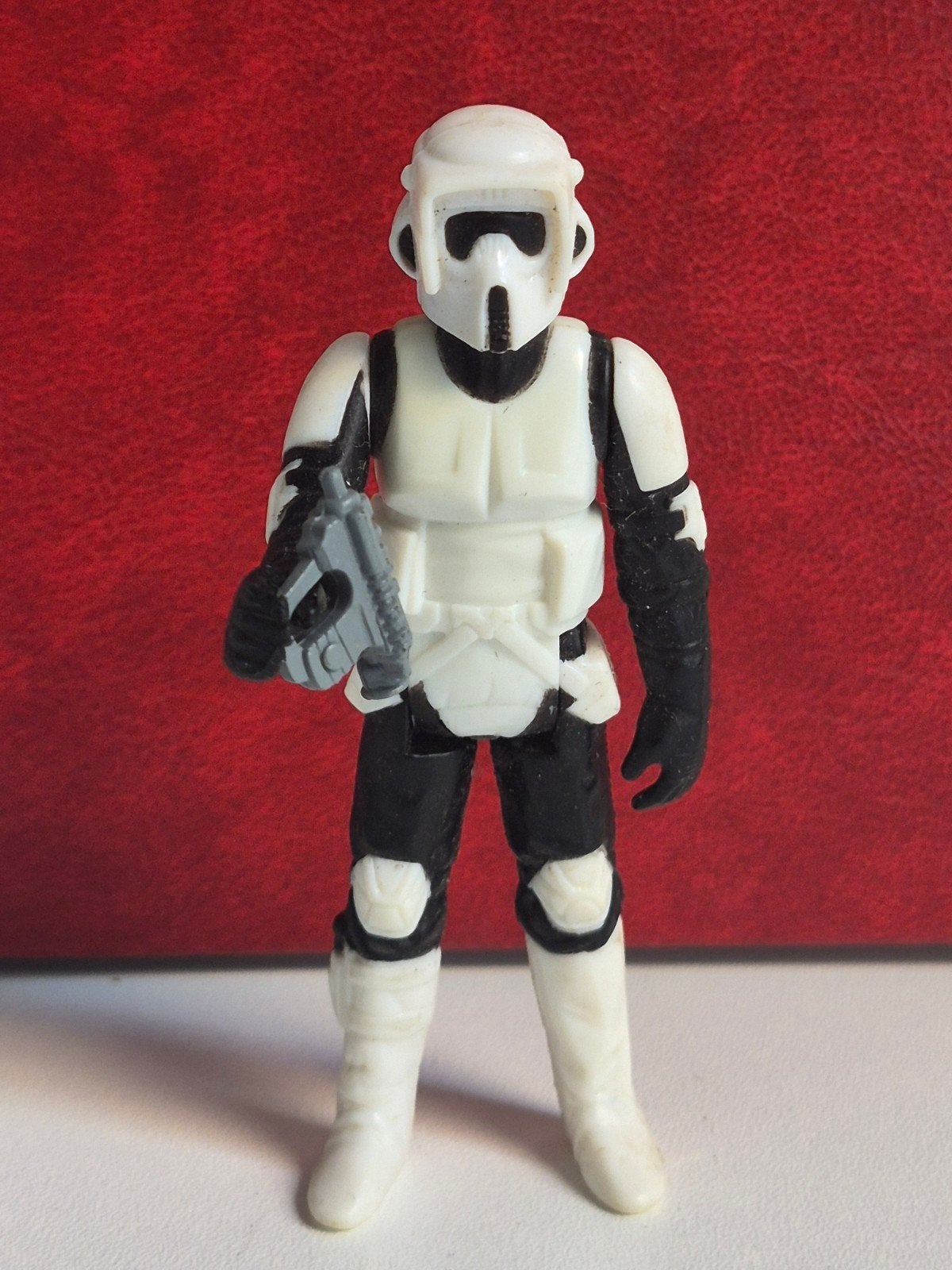 Vintage Kenner Star Wars Speederbike Driver met wapen, Ophalen of Verzenden, Gebruikt