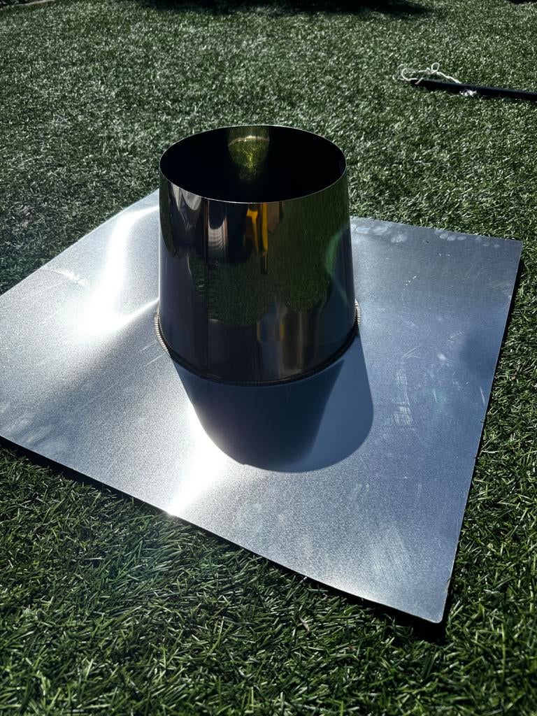 Dakdoorvoer Convesa Ø175mm RVS (nieuw in doos), Dakplaat of Dakpanplaat, Nieuw, Ophalen of Verzenden, Minder dan 5 m²