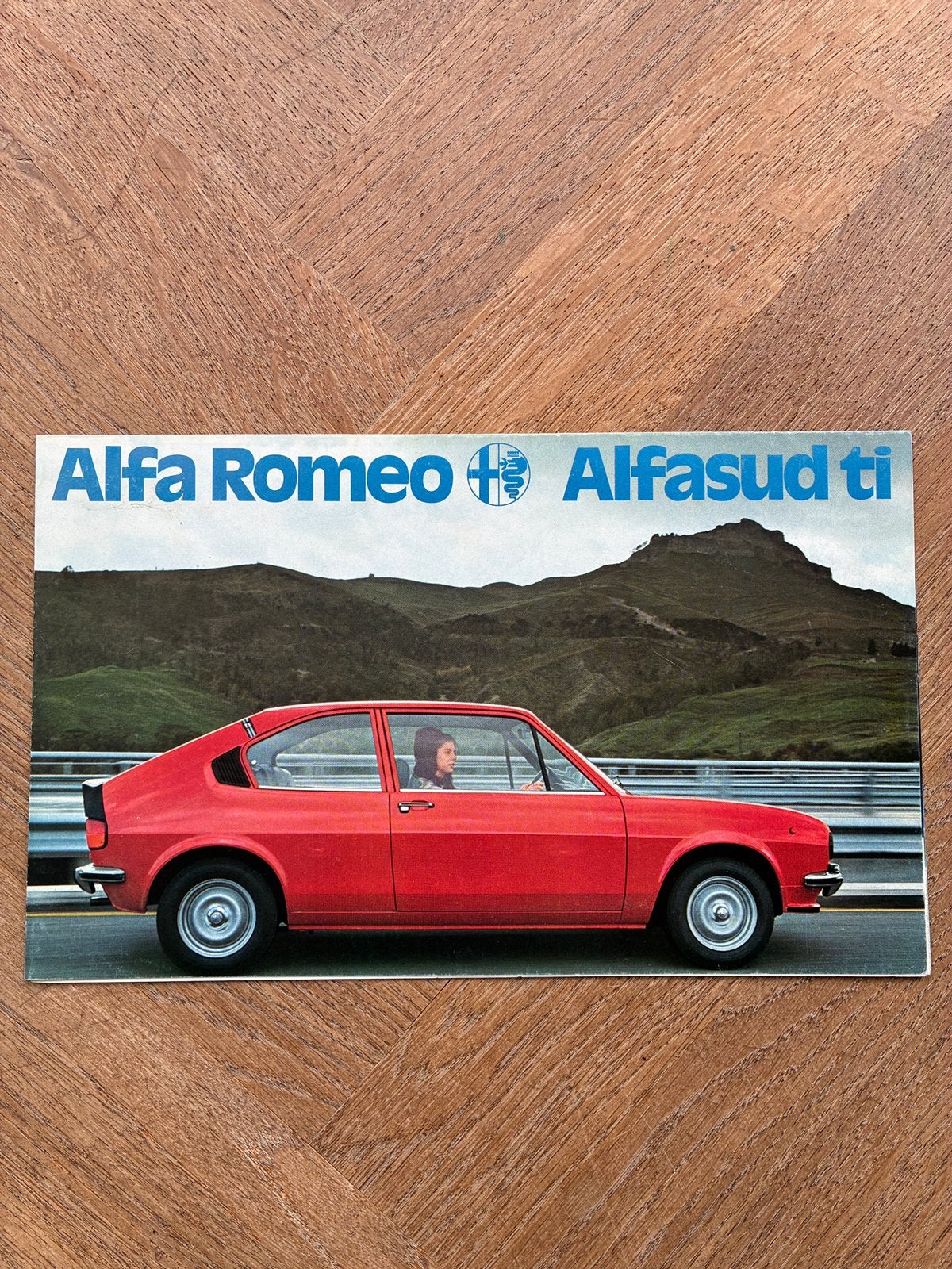 Alfa Romeo Alfasud ti brochure, Boeken, Verzenden, Zo goed als nieuw, Alfa Romeo