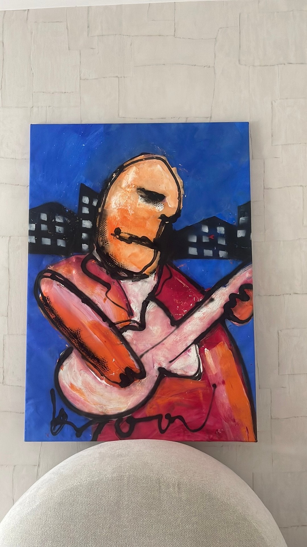 Herman brood schilderij, Ophalen
