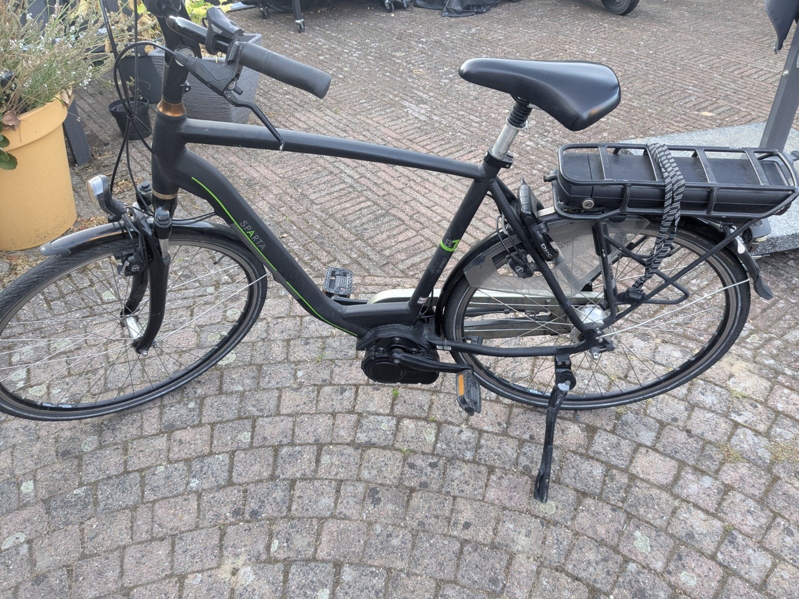 Sparta B1 E-bike met Bosch motor, 3809 km, Ophalen, Gebruikt, 50 km per accu of meer