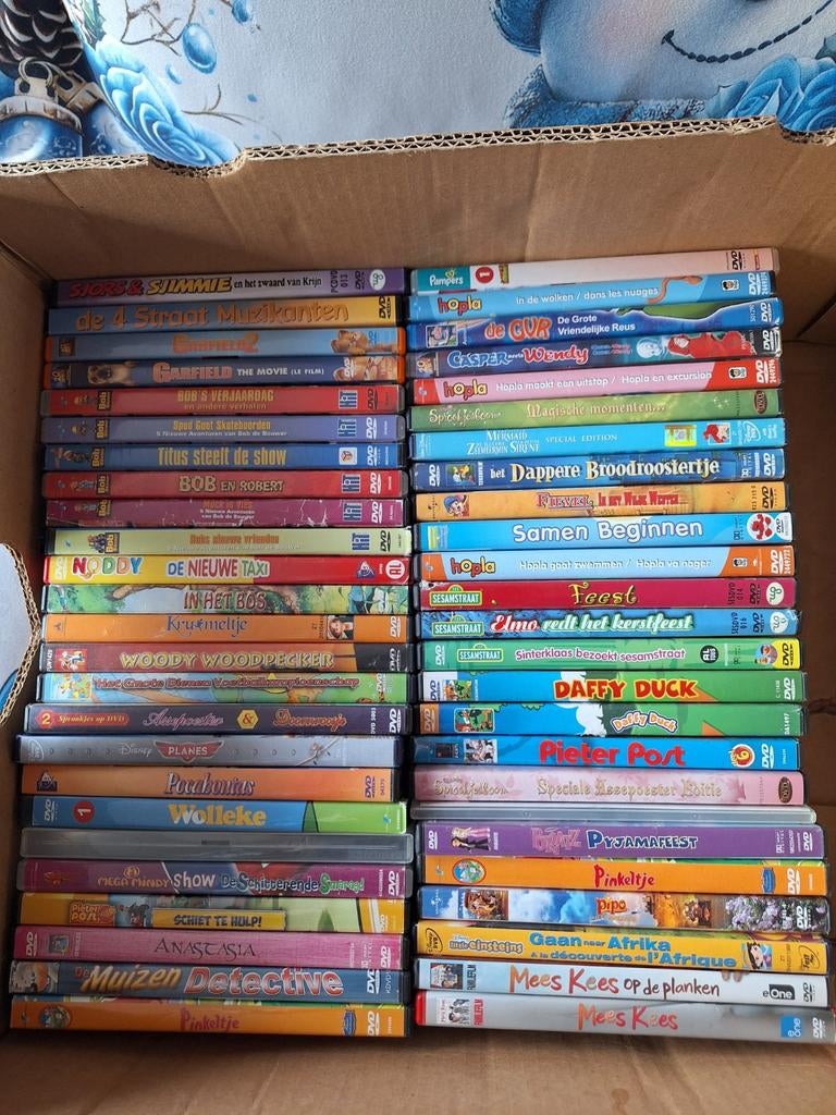 75 kinder dvds, Cd's en Dvd's, Dvd's | Kinderen en Jeugd, Alle leeftijden, Ophalen of Verzenden, Gebruikt