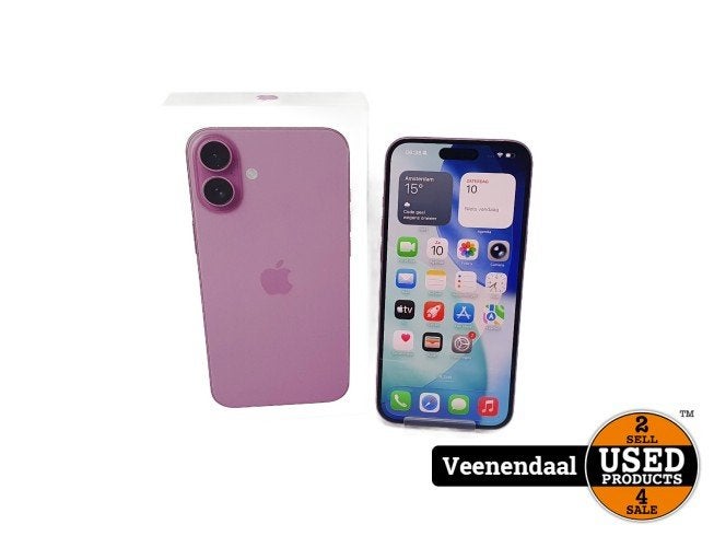 iPhone 16 Plus 128G Pink in Zeer Nette Staat - Accu 91%, Apple, Zo goed als nieuw, Support@apple.com, One Apple Park Way
Cupertino, CA 95014
United States