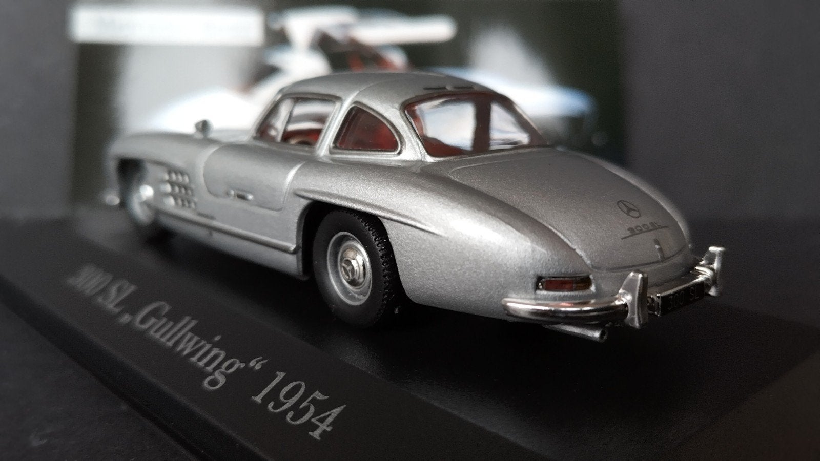 Mercedes Benz 300 SL Gullwing 1955 1:43 Eaglemoss Pol, Overige merken, Auto, ., Nieuw