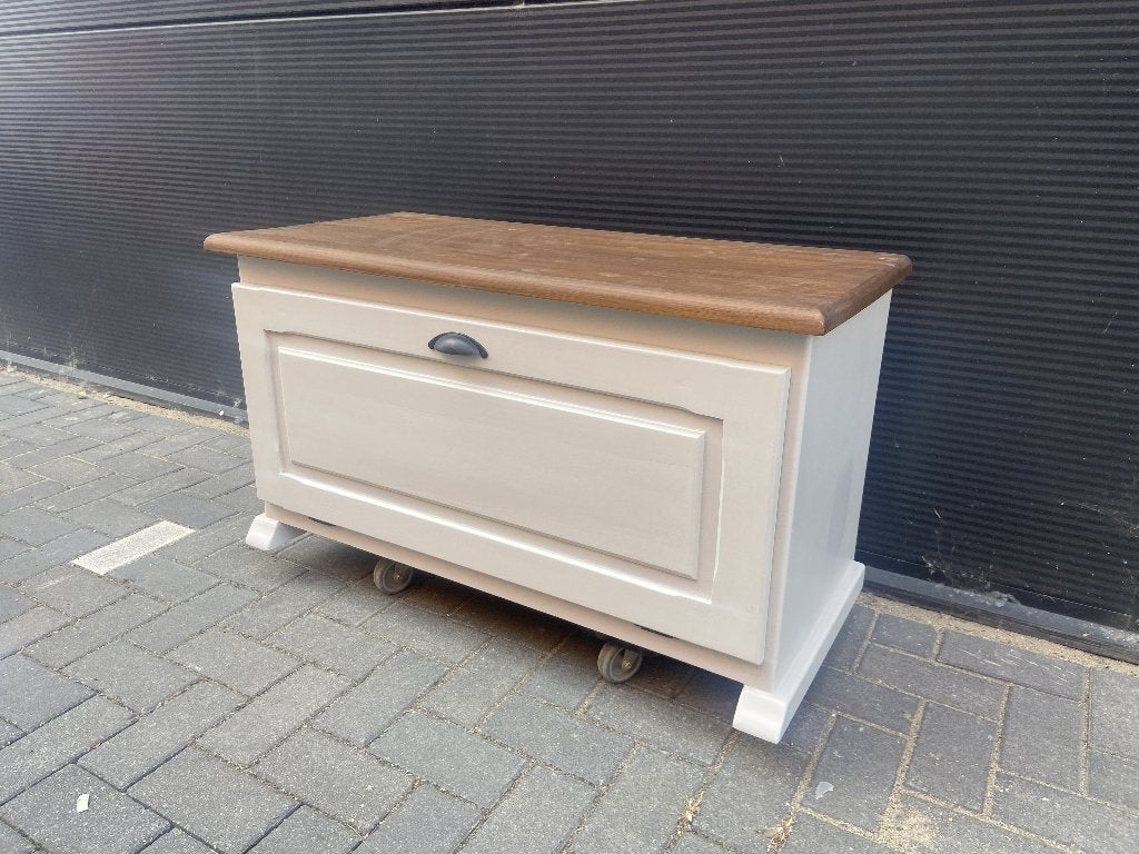 Opbergkist, Huis en Inrichting, Eikenhout, Zo goed als nieuw, Vinted, Minder dan 100 cm