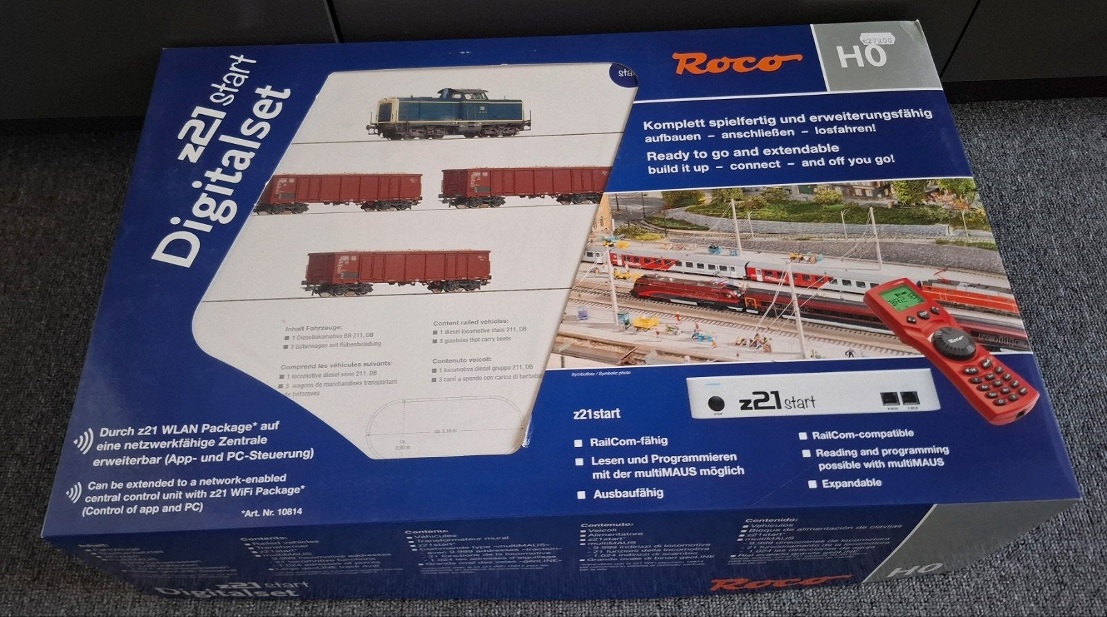 Roco 51299, Lege startset doos V100, BR 211, DB, H0, Ophalen of Verzenden, Zo goed als nieuw, Roco