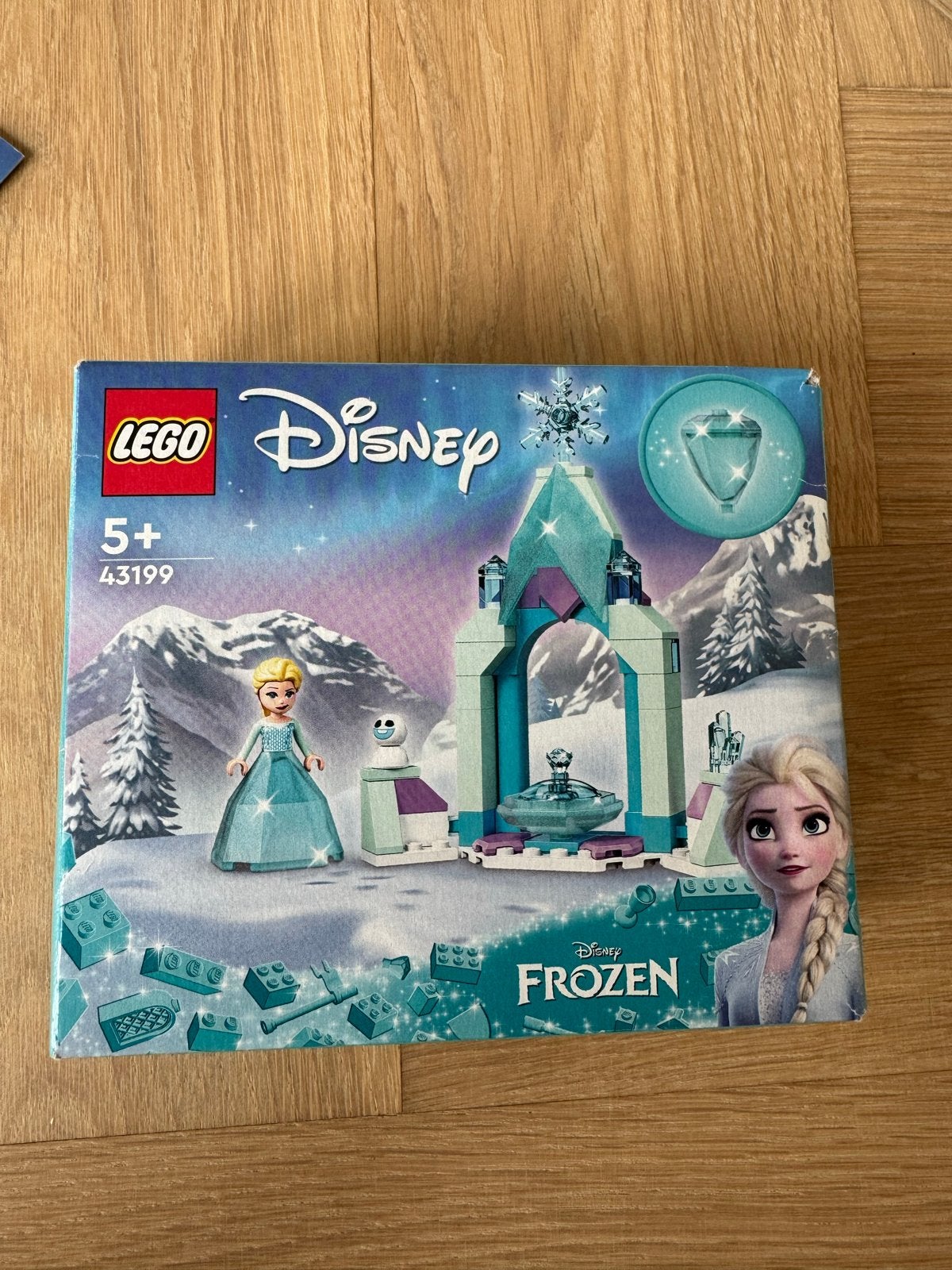 Lego Disney Frozen Elsa's IJskasteel 43199, Lego, Ophalen of Verzenden, Zo goed als nieuw, Compleet
