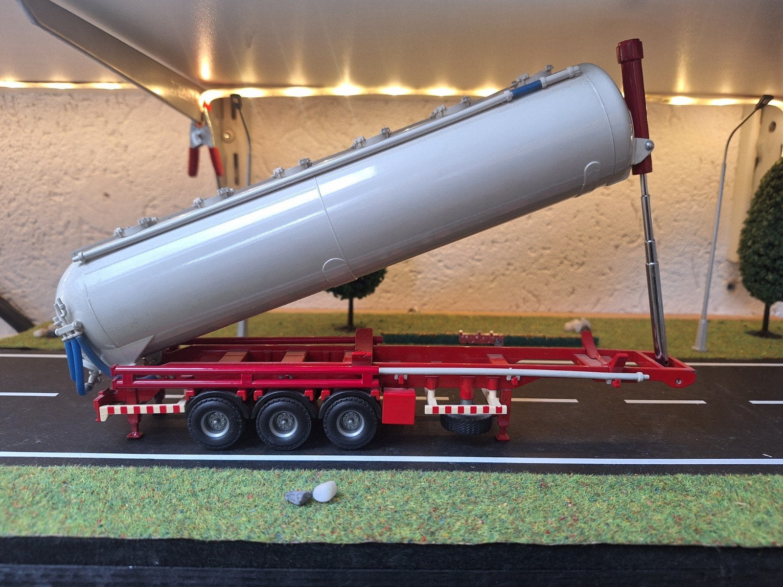BULKTRAILER.       TEKNO, Verzenden, Zo goed als nieuw, Bus of Vrachtwagen, Tekno