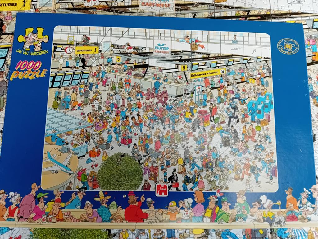 Vertrekhal Jan van Haasteren Ruilen, Ophalen, 500 t/m 1500 stukjes, Zo goed als nieuw