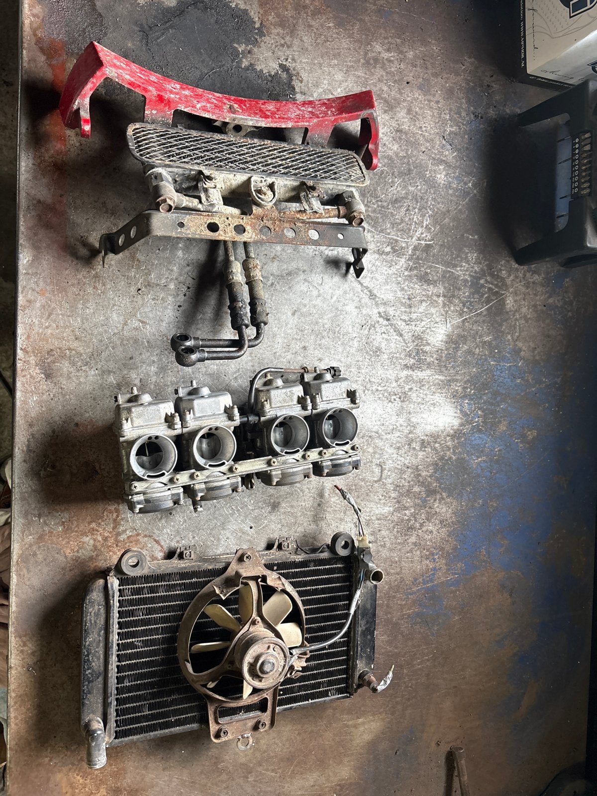 Kawasaki GPZ 600 onderdelen, Motoren, Ophalen, Gebruikt