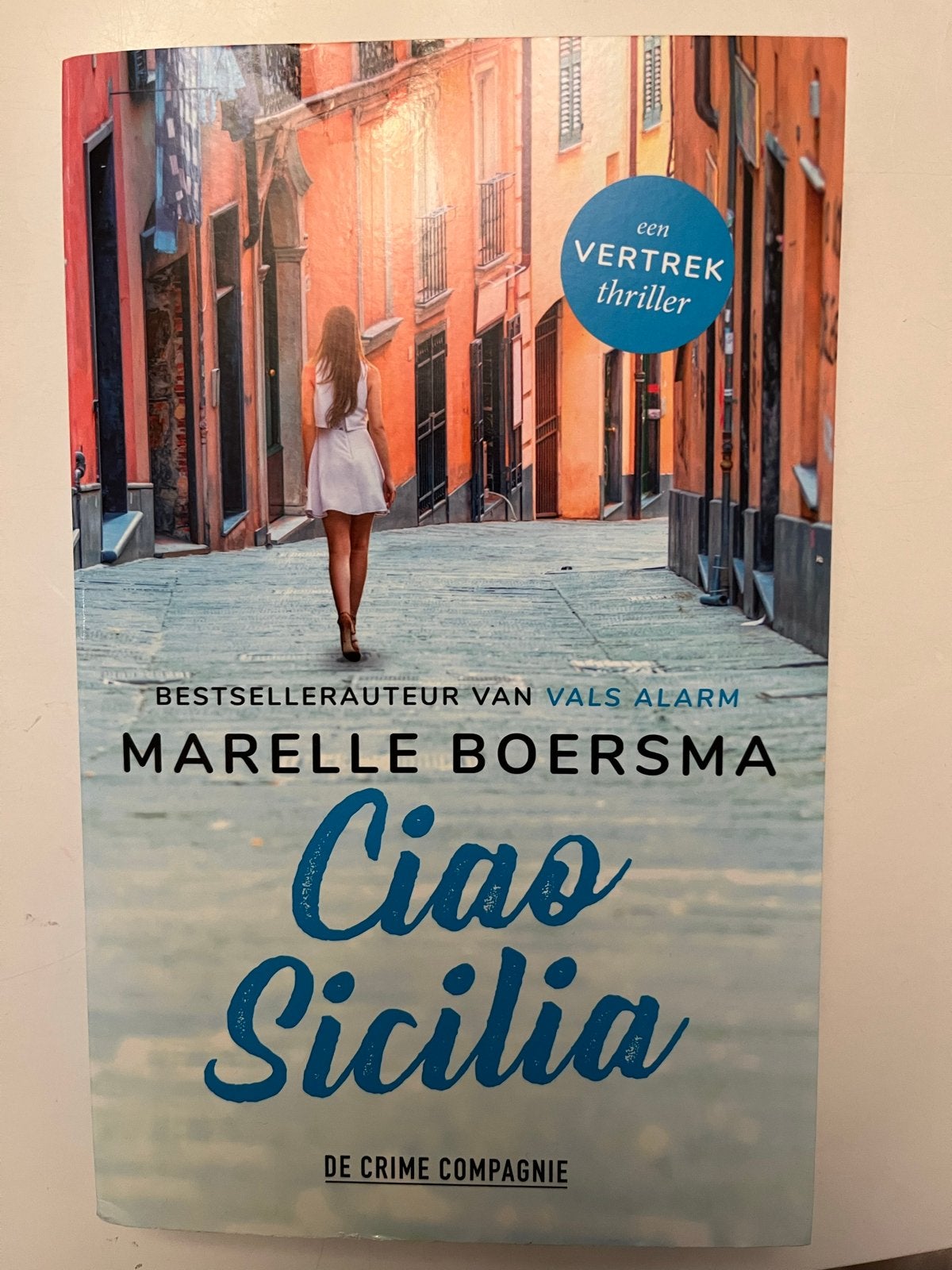 Ciao Sicilia - Marelle Boersma (Thriller), Boeken, Thrillers, Zo goed als nieuw, Nederland, Ophalen of Verzenden