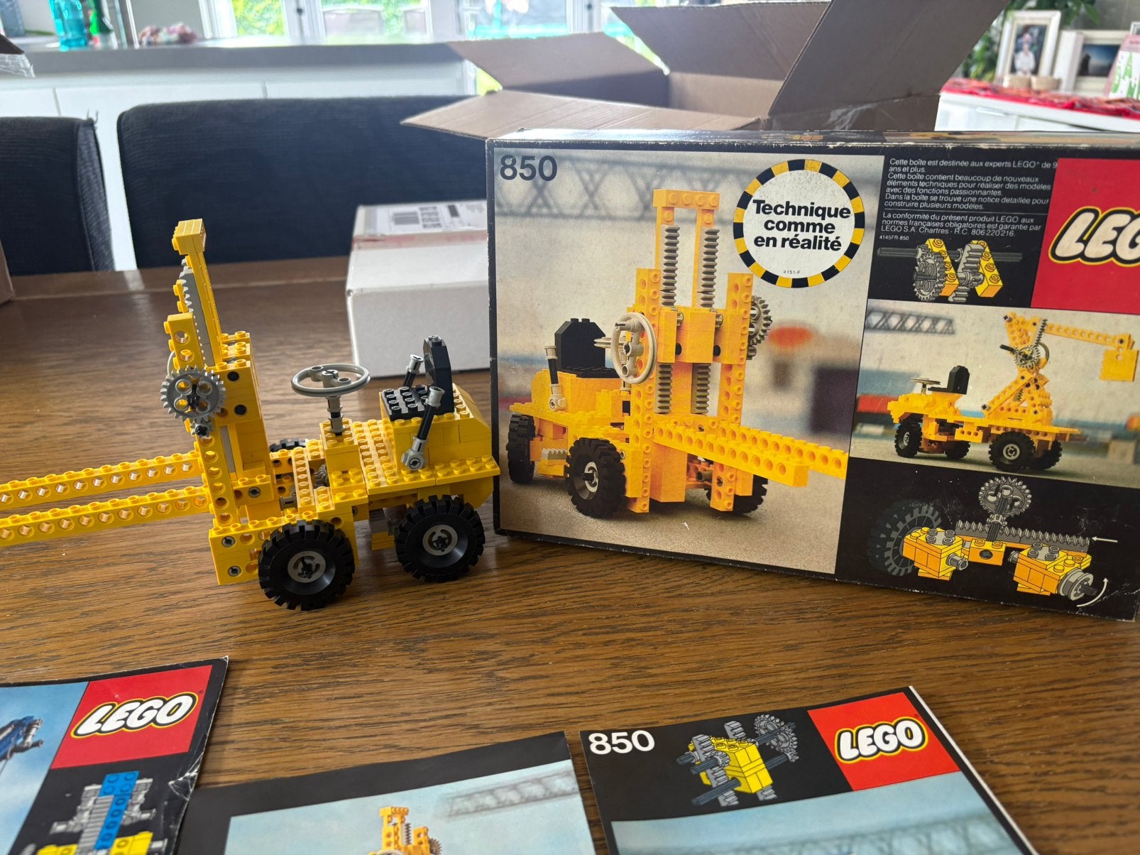Technisch lego 850, Ophalen of Verzenden, Zo goed als nieuw