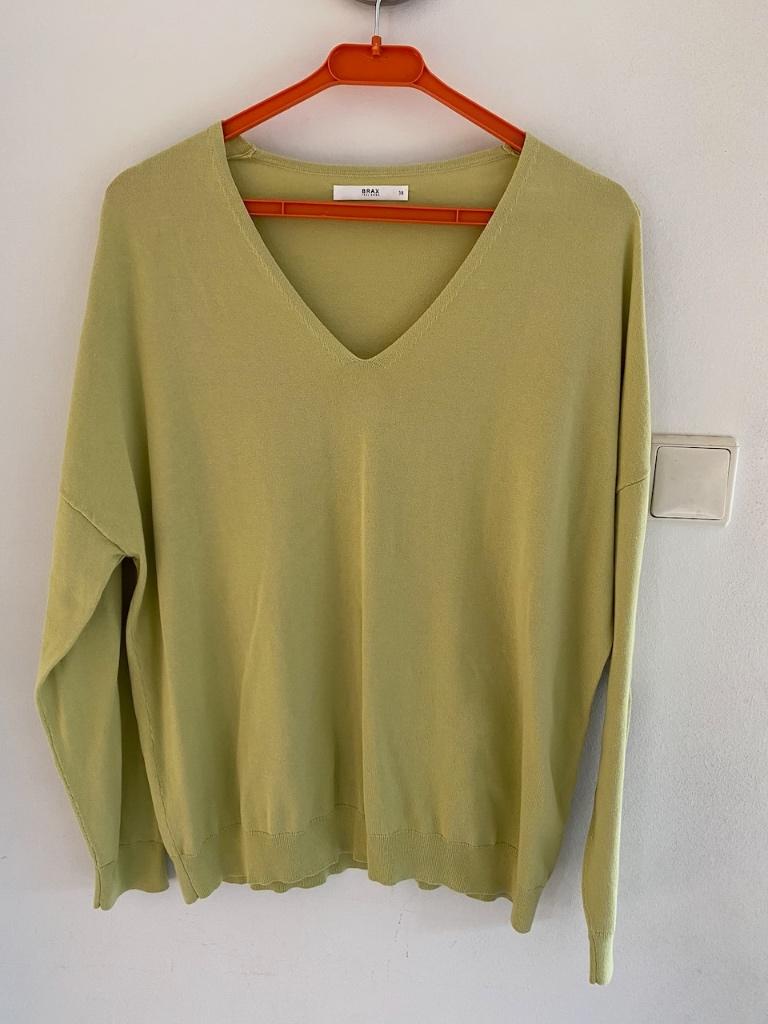Groene zomer trui van Brax, maat L, Kleding | Dames, Truien en Vesten, Maat 38/40 (M), Zo goed als nieuw, Groen, BRAX