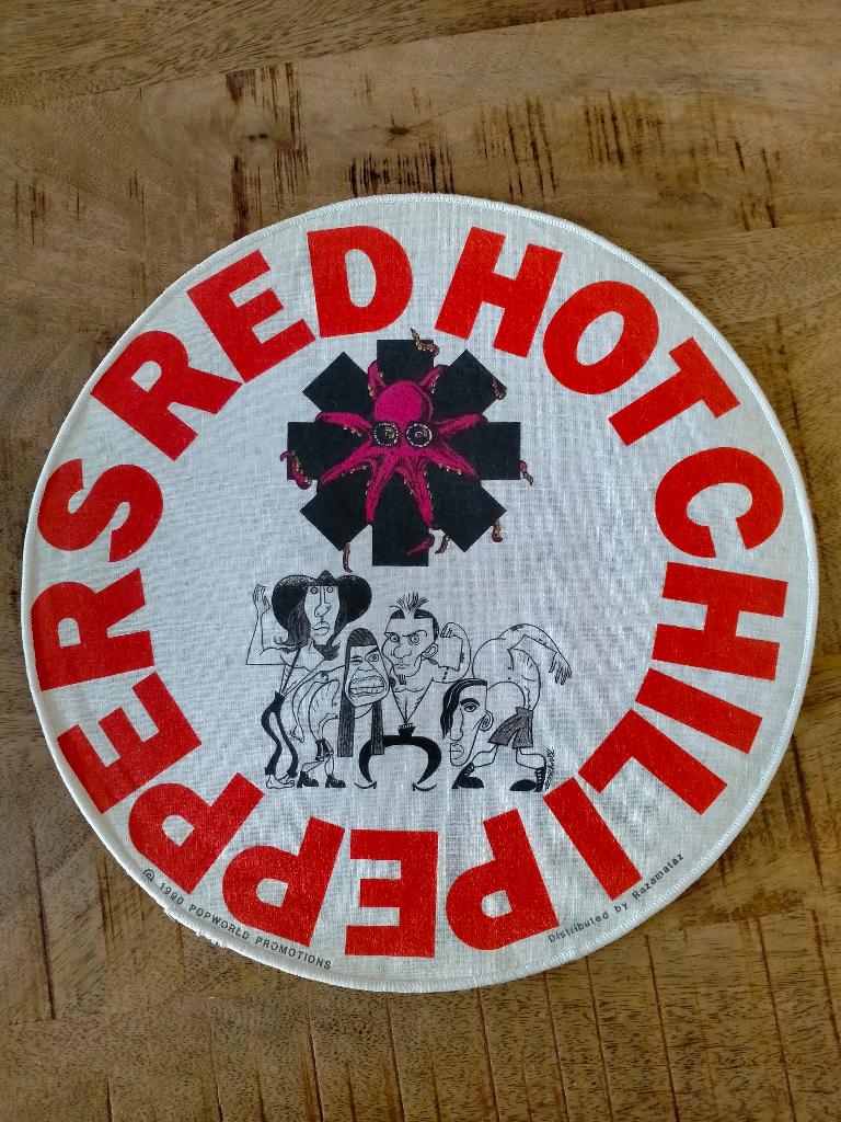 Red Hot Chili Peppers 1990 rock vintage backpatch patch RARE, Ophalen of Verzenden, Gebruikt, Kleding