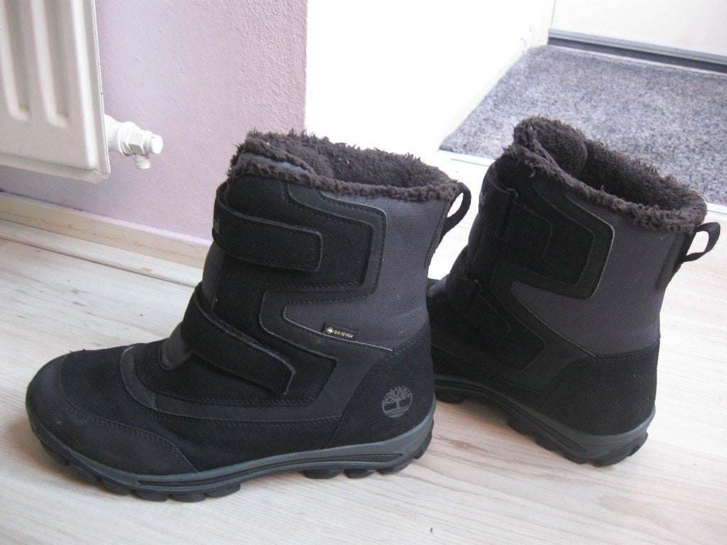 Timberlands warme comfortabele laarzen maat 38 als nieuw, Hoge laarzen, Zwart, Ophalen of Verzenden, Zo goed als nieuw