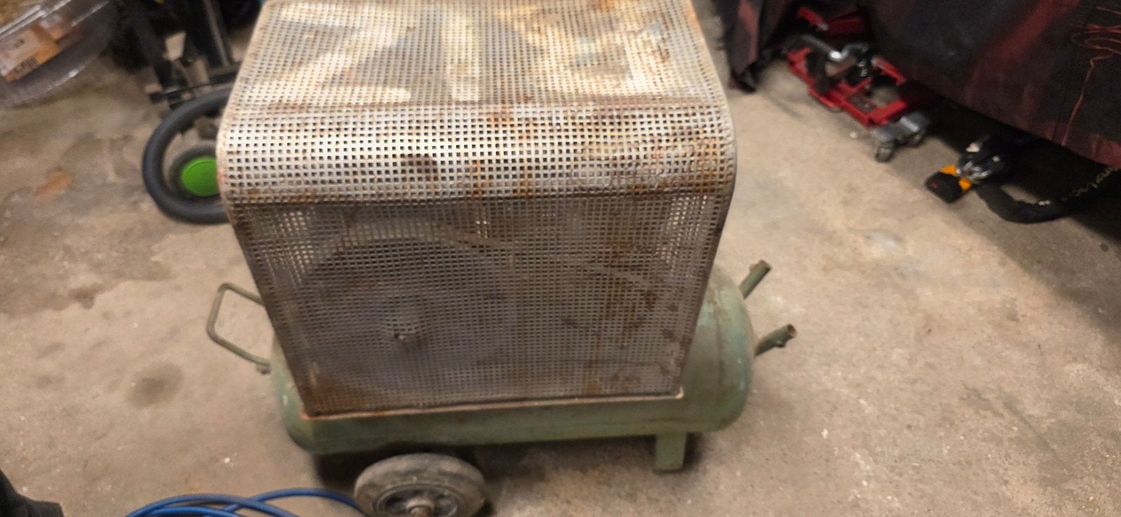 Gebruikte Creemers Compressor 220 - Robuust en Mobiel, Ophalen, Gebruikt, Mobiel
